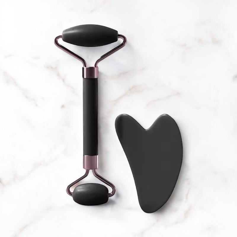 Gua-Sha et rouleau faciale