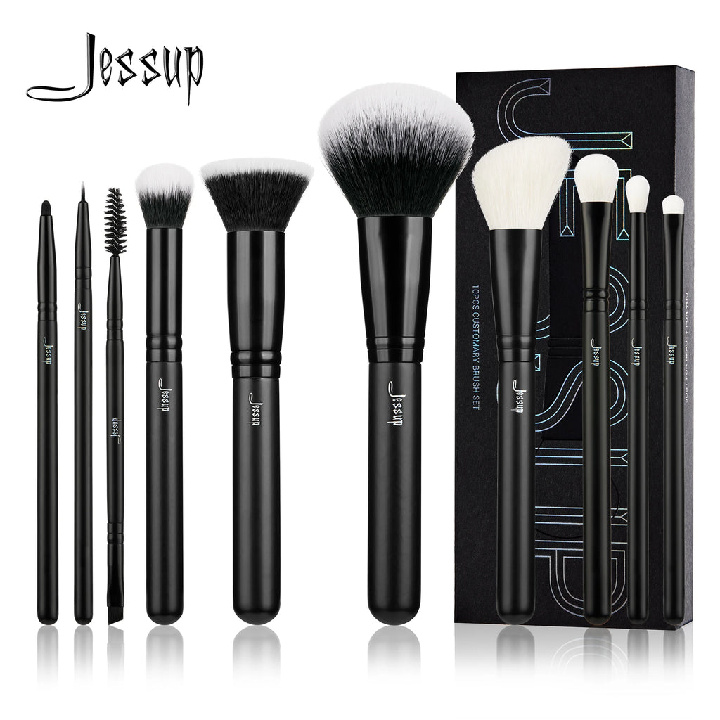 10 pinceaux de maquillage