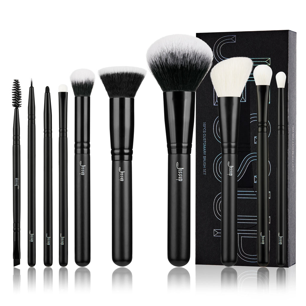 10 pinceaux de maquillage
