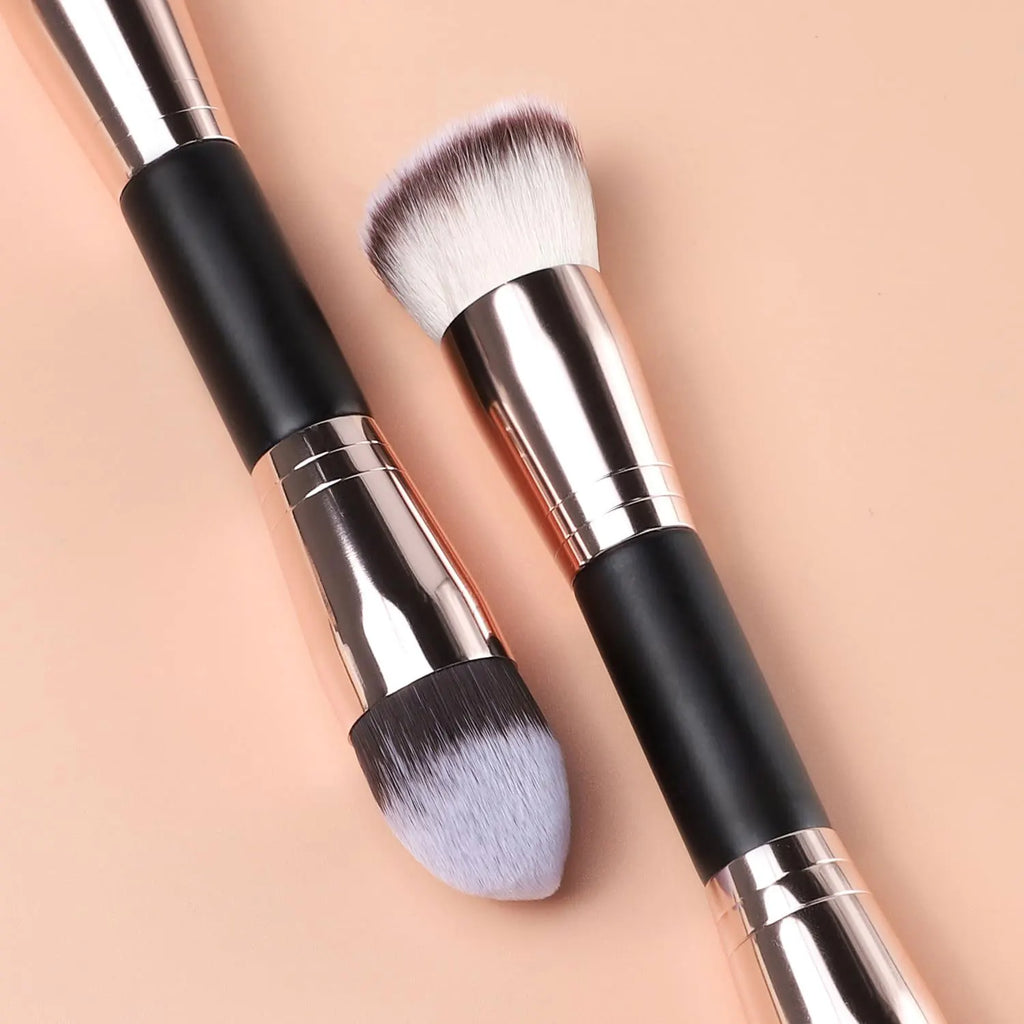 Pinceaux de maquillage double face
